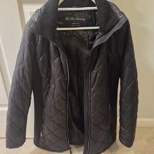 BCBGeneration Black Quilted Jacket